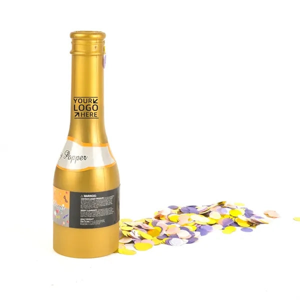Color Bottle Shaped Confetti Cannon