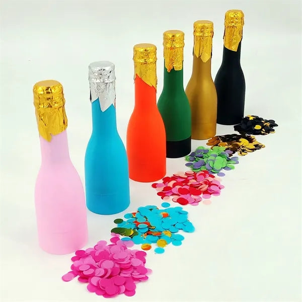 Color Bottle Shaped Confetti Cannon