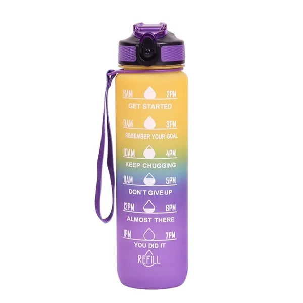 32 OZ Motivational Bottle with time marker