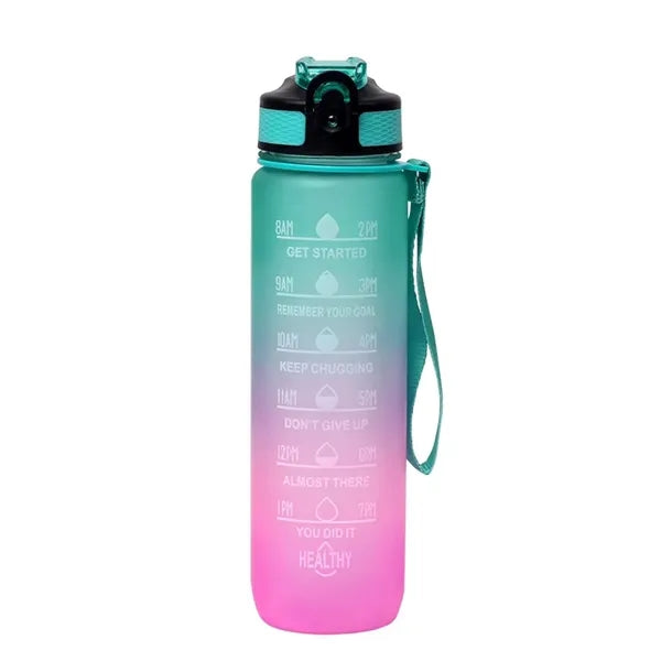 32 OZ Motivational Bottle with time marker