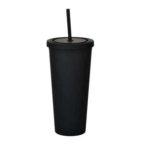 24oz Stadium Cup with Straw and Lid