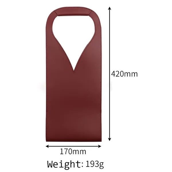 Single Bottle Wine Bag with Handle
