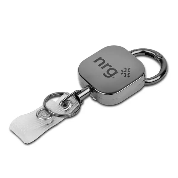 ClipEase Rectangular Badge Reel