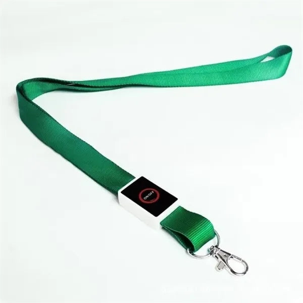 LED Glowing Lanyard With Clip