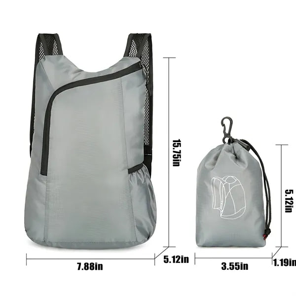 This lightweight backpack is made from high-quality tear and