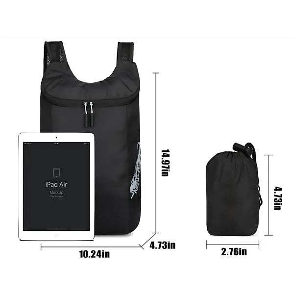 Water-Repellent Travel Bag With Foldable Shoulder For Peopl