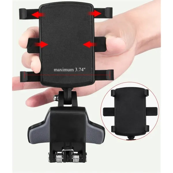 Multifunctional rotating car mobile phone navigation holder
