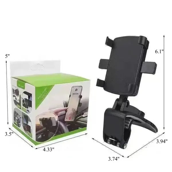 Multifunctional rotating car mobile phone navigation holder