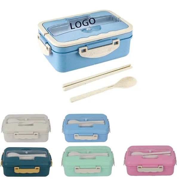 Plastic Microwave Wheat Straw Lunch Box