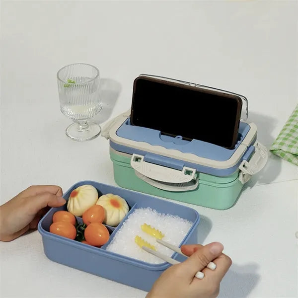 Plastic Microwave Wheat Straw Lunch Box