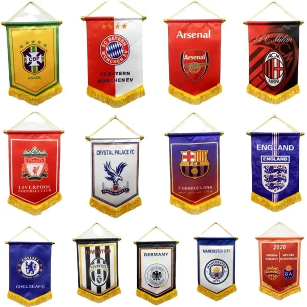 Soccer Club Hanging Flag