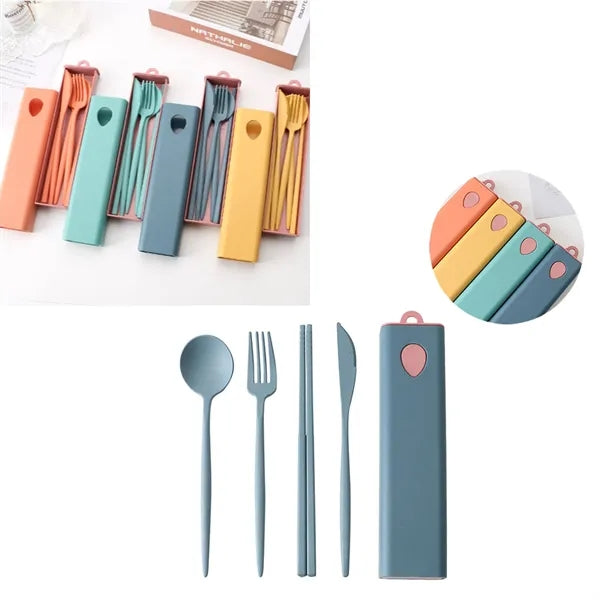 Portable Travel Cutlery with Case