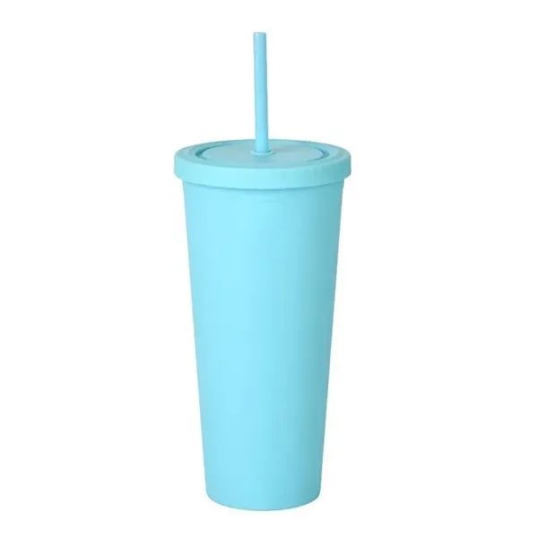 24oz Stadium Cup with Straw and Lid