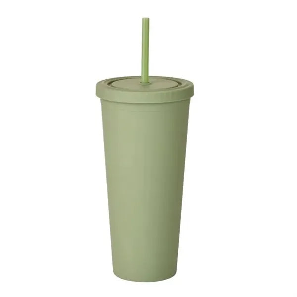 24oz Stadium Cup with Straw and Lid