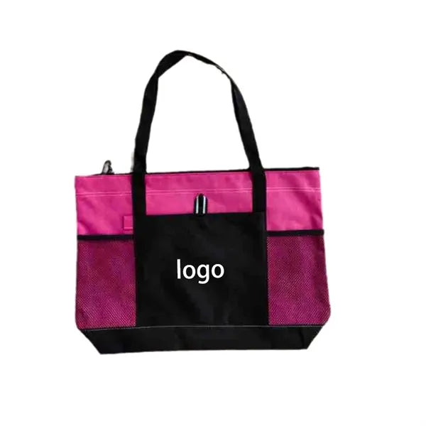 Large capacity sturdy mesh shoulder bag