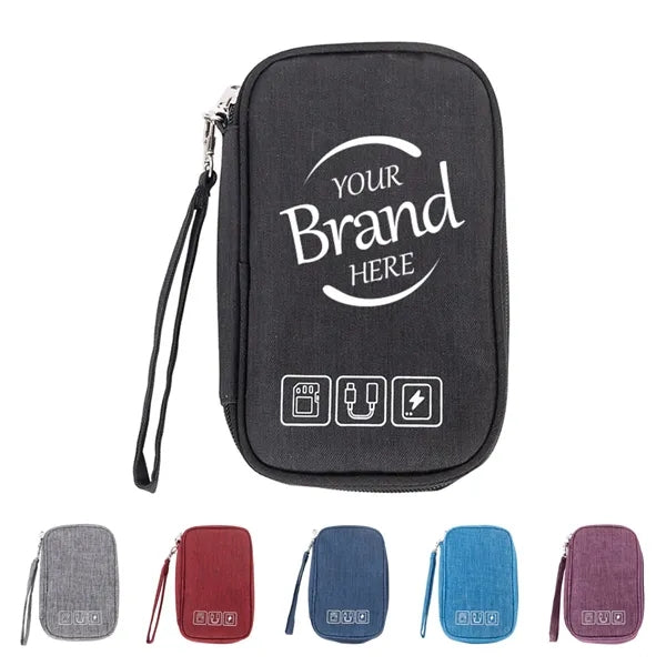 Travel Case Earphone USB Cable Storage Bag