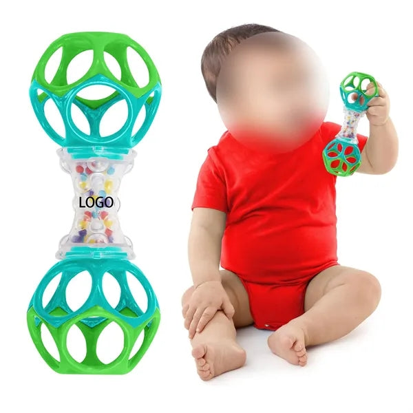 Soft Rubber Grasp Ball with Large Holes for Early Education