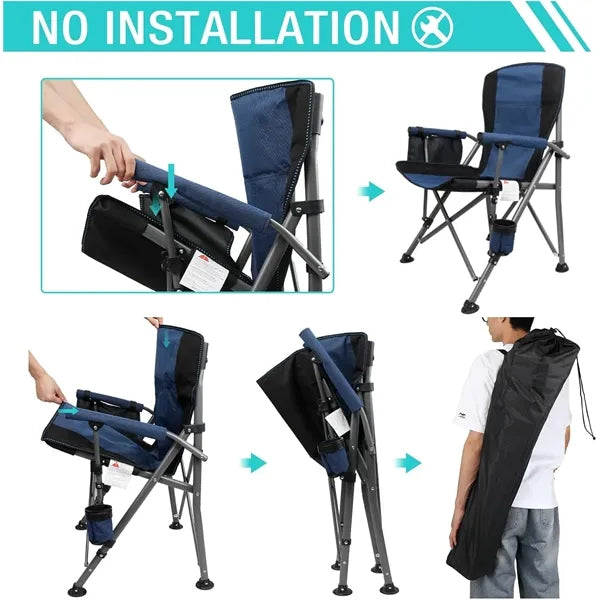 Heavy Duty Folding Camping Chair