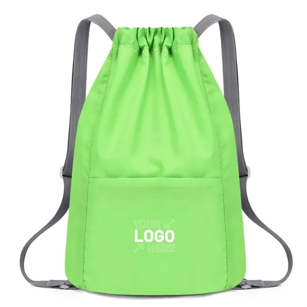 Multifunctional casual lightweight drawstring bag