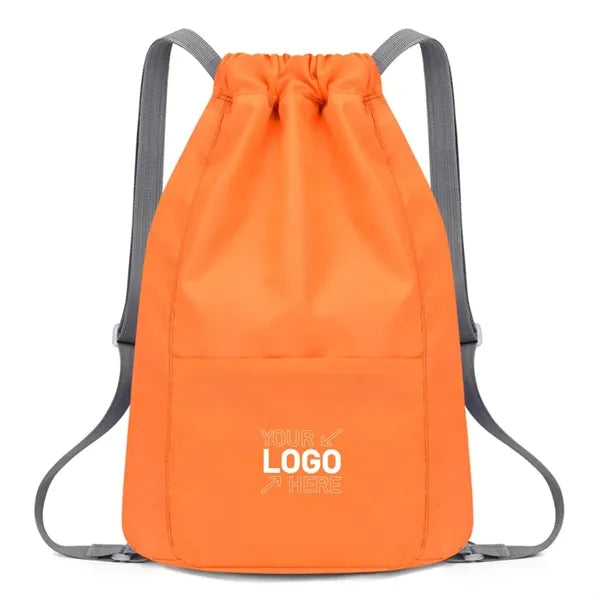 Multifunctional casual lightweight drawstring bag