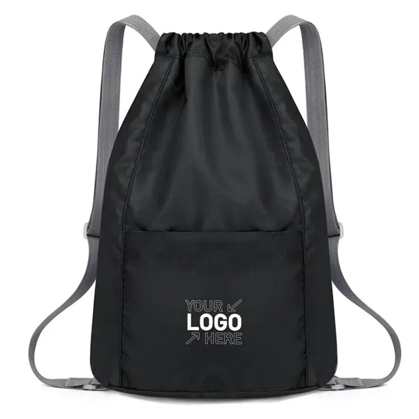 Multifunctional casual lightweight drawstring bag
