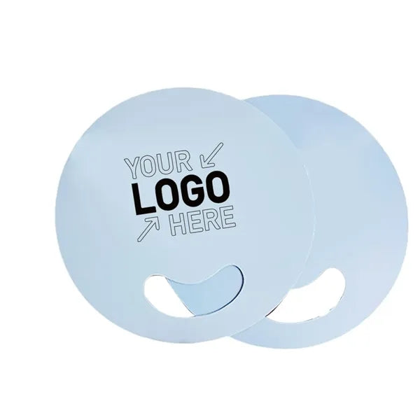 Round hollow handheld fan