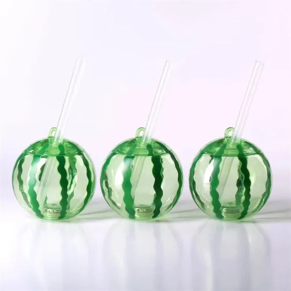 16OZ Light Up Flashing Football World Cup Bottle with Straw