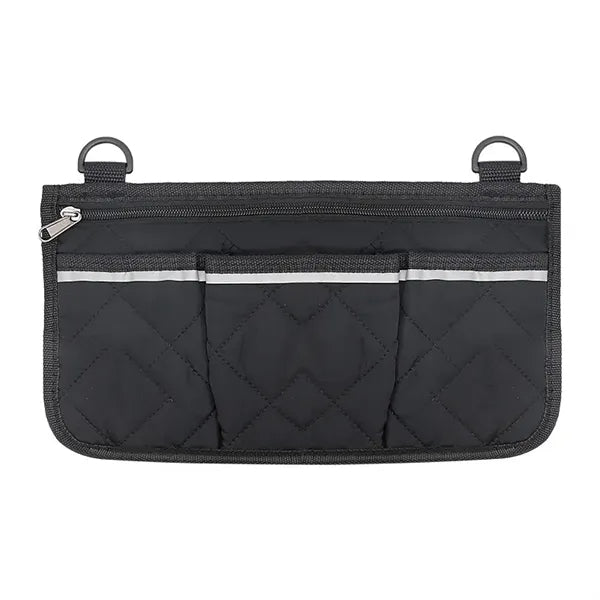 Wheelchair Armrest Side Storage Pocket With Reflective Strip