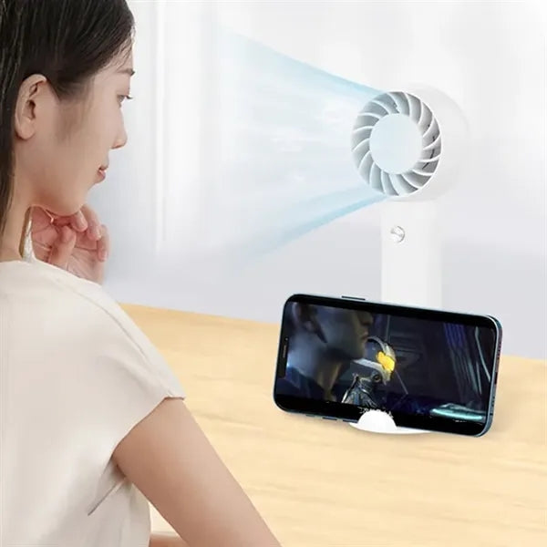 Portable Handheld Cooler 3 Speed Adjustable USB Fan