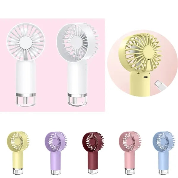 Portable Rechargeable Mini Handheld Spray Water Fan