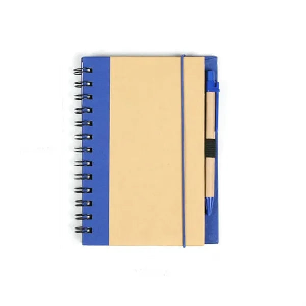 Eco Spiral Hardcover Notebook & Pen