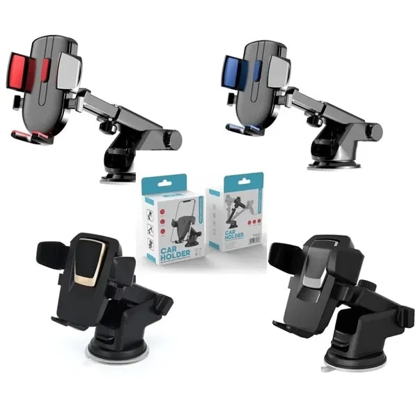 Car mobile phone navigation holder with suction cup