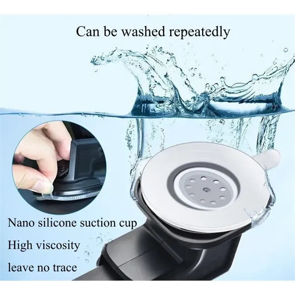 Car mobile phone navigation holder with suction cup