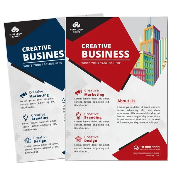 Business Flyers A4 Advertising brochure