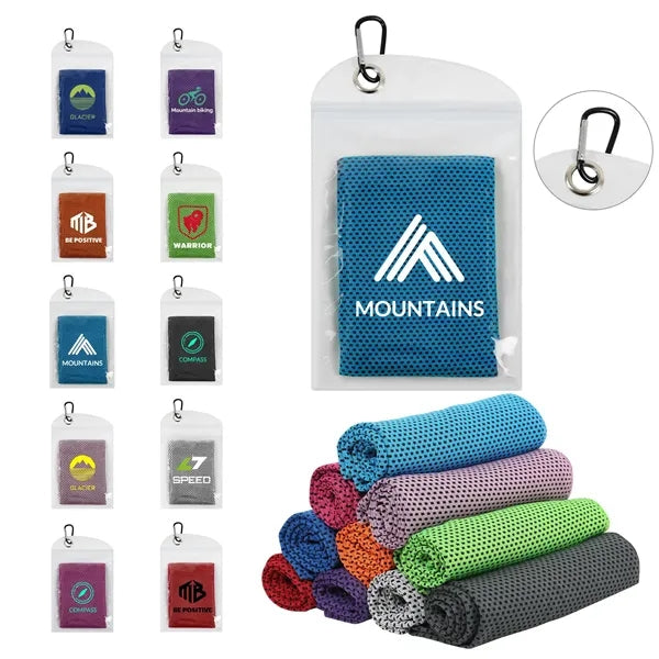 Cooling Towel W/ Zip Pocket