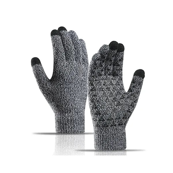 Unisex Antislip Touch Screen Winter Knit Glove