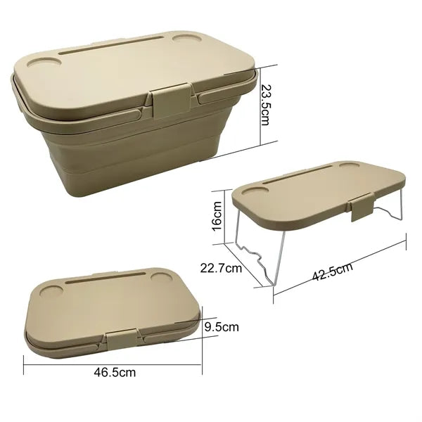 Multifunctional Folding Picnic Basket