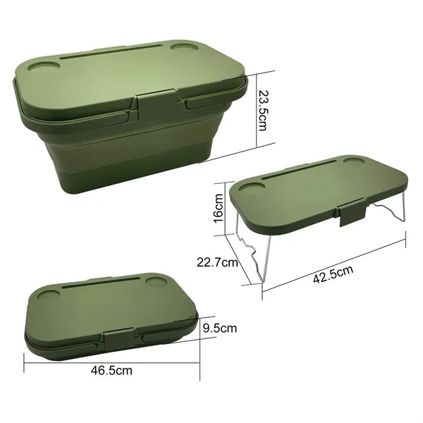 Multifunctional Folding Picnic Basket