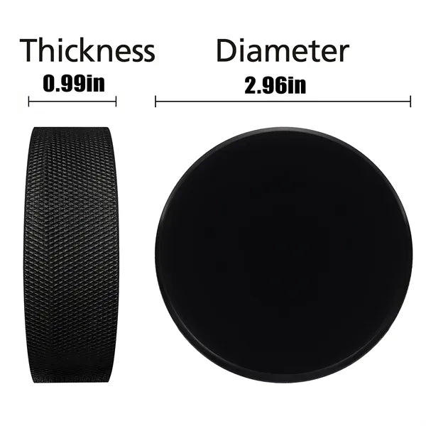 Rubber Hockey Pucks For Outdoor Sports Gifts Floor Game