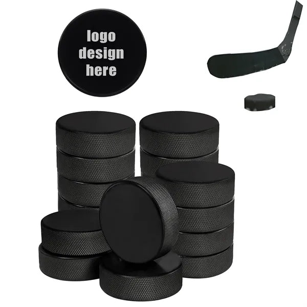 Rubber Hockey Pucks For Outdoor Sports Gifts Floor Game