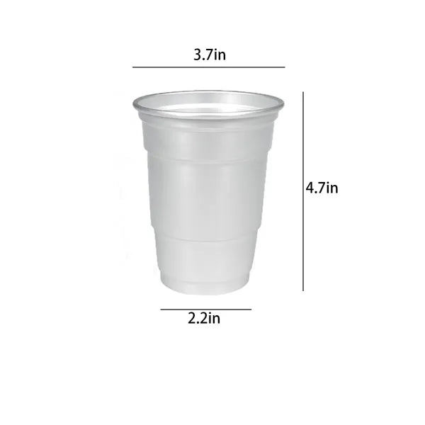 16oz. Recyclable Aluminum Beer Outdoor Party Cups
