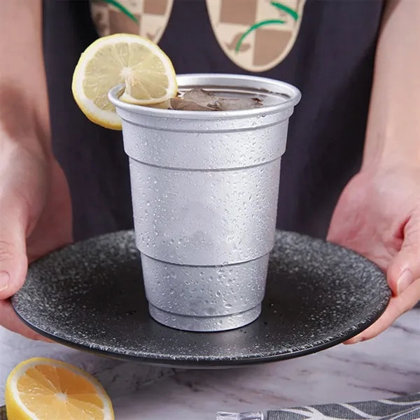 16oz. Recyclable Aluminum Beer Outdoor Party Cups