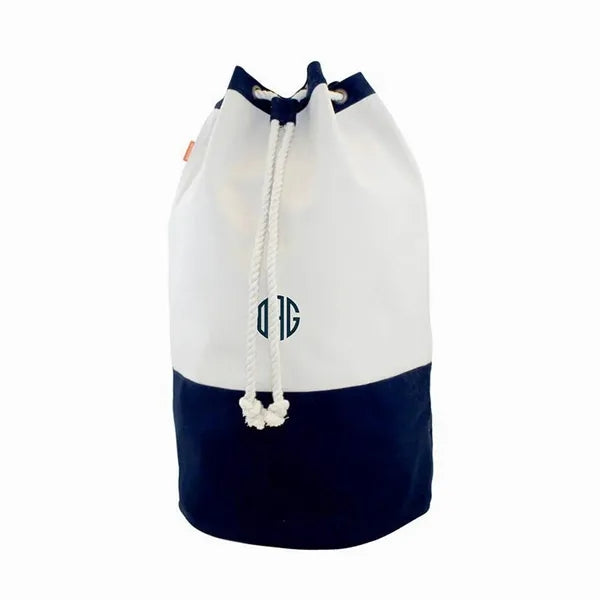 Drawstring Bucket Canvas Shoulder Bag