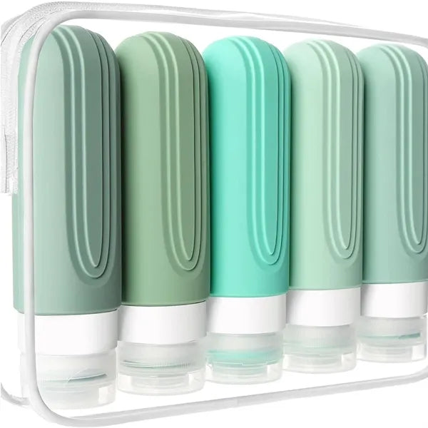 Silicone Travel Bottles for Toiletries 4 Pack