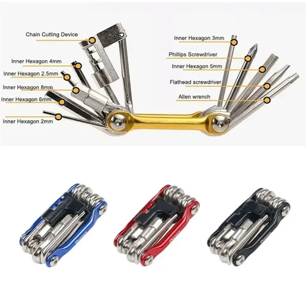 11 in 1 Bicycle Repair Tool Sets