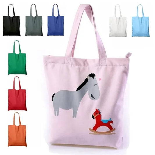 Canvas Tote Bag Custom Decorated