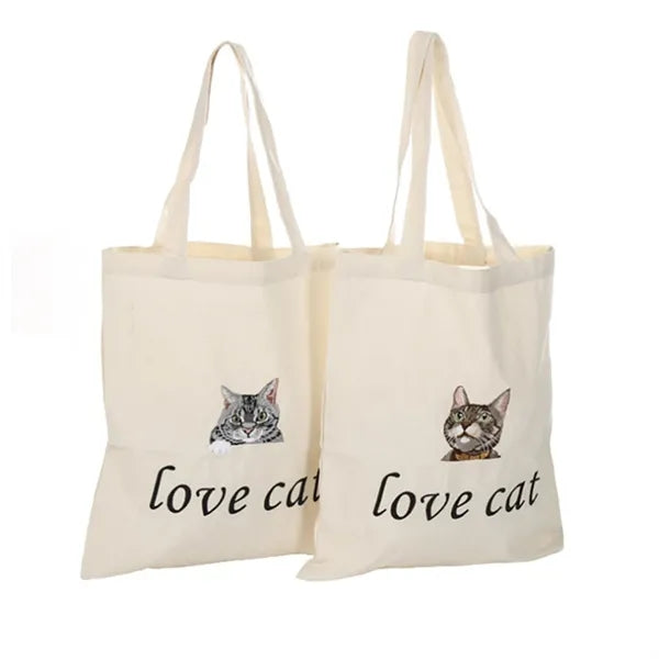 Canvas Tote Bag Custom Decorated