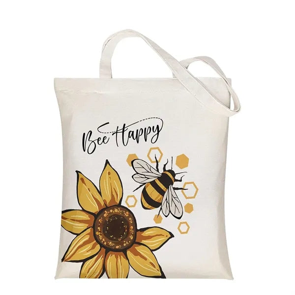 Canvas Tote Bag Custom Decorated
