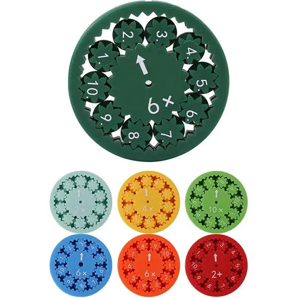 Math Fact Fidget Spinners Toy For Stress Relief