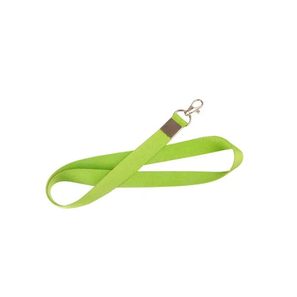 Polyester Colored Webbing ID Badge Lanyard